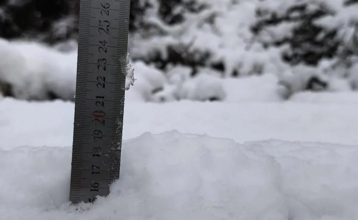 Forte queda de neve em Trás-os-Montes