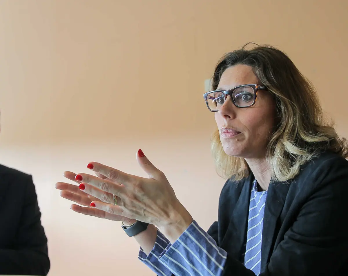 A diretora demissionária da Visão, Mafalda Anjos