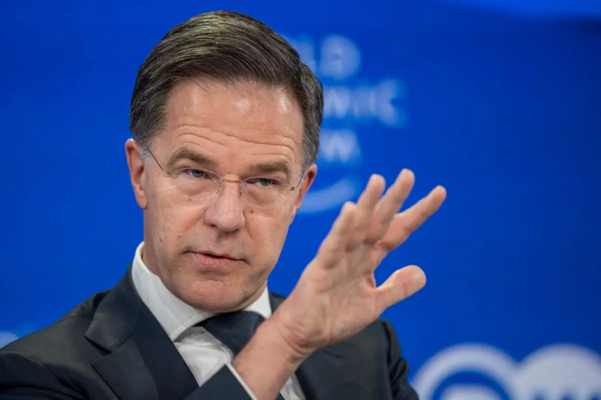 O secretário-geral da NATO, Mark Rutte