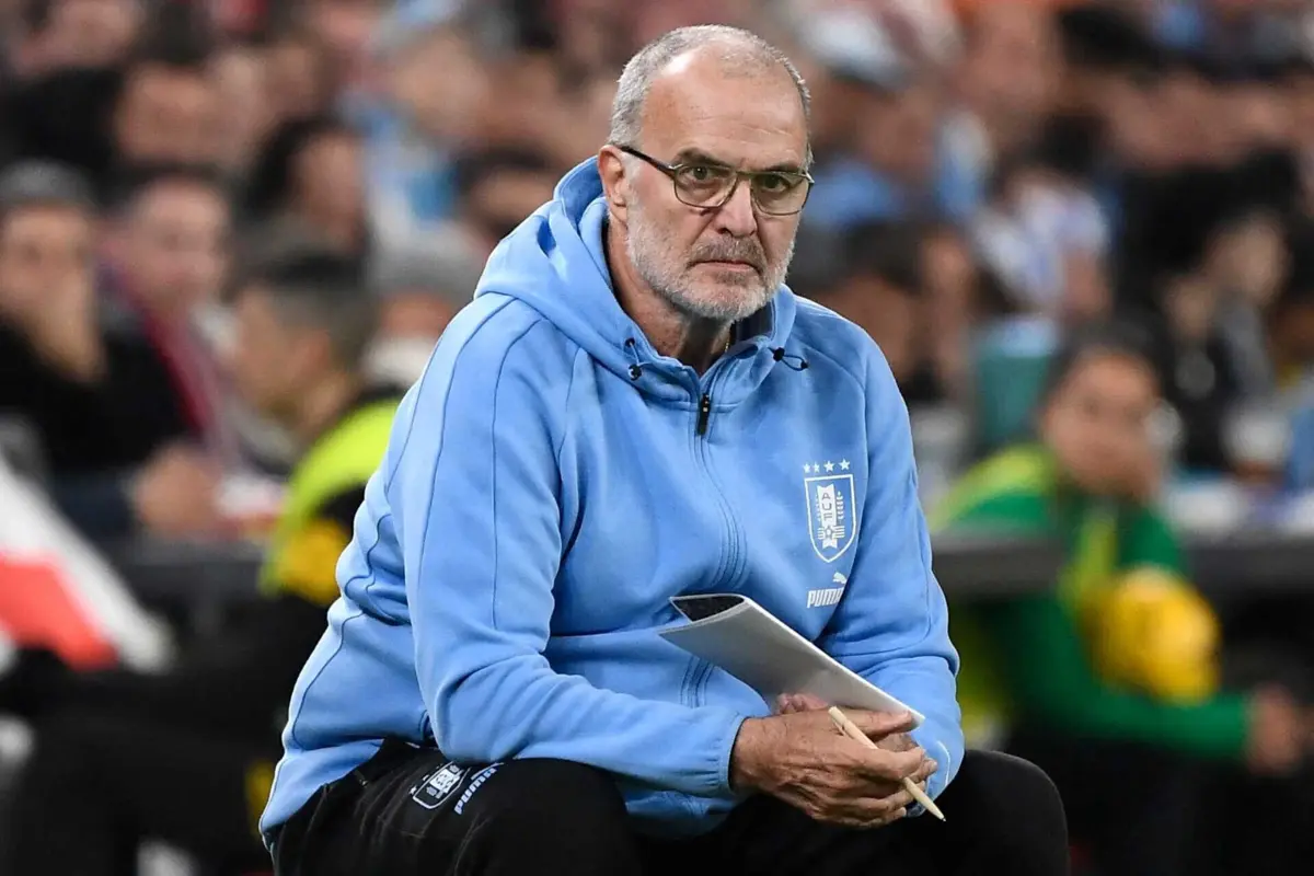 Marcelo Bielsa, selecionador do Uruguai