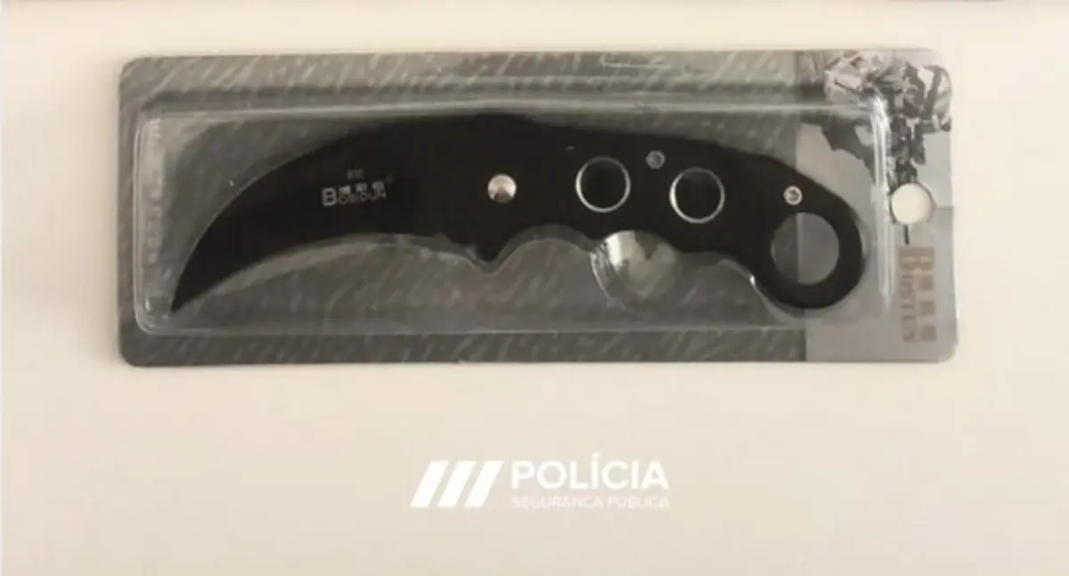 PSP apreendeu arma e deteve comerciante