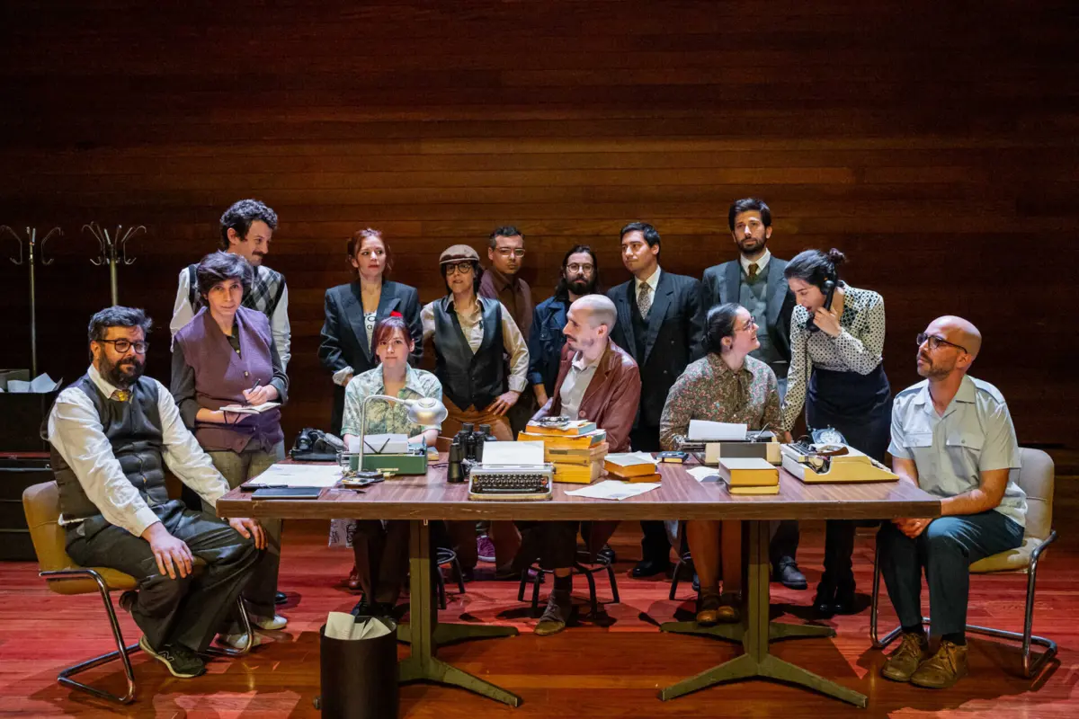 Peça “A noite”, no Teatro Constantino Nery, em Matosinhos