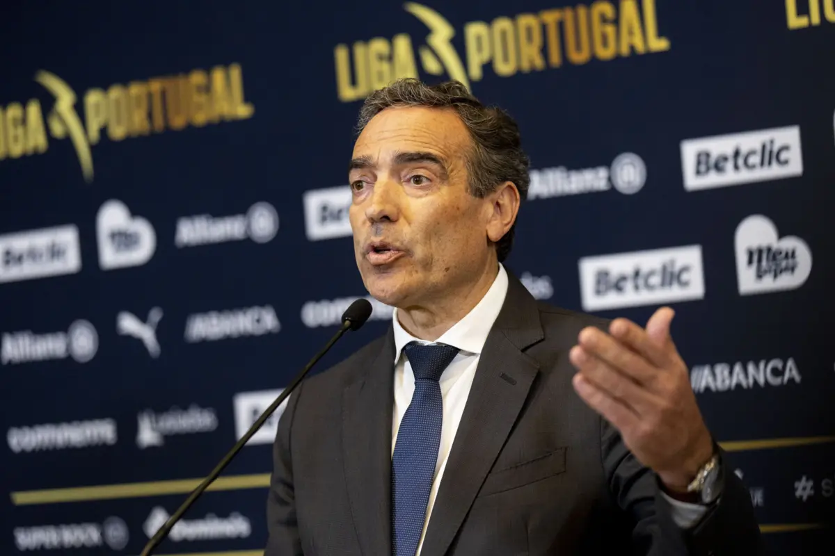 Reinaldo Teixeira, presidente da Liga Portugal