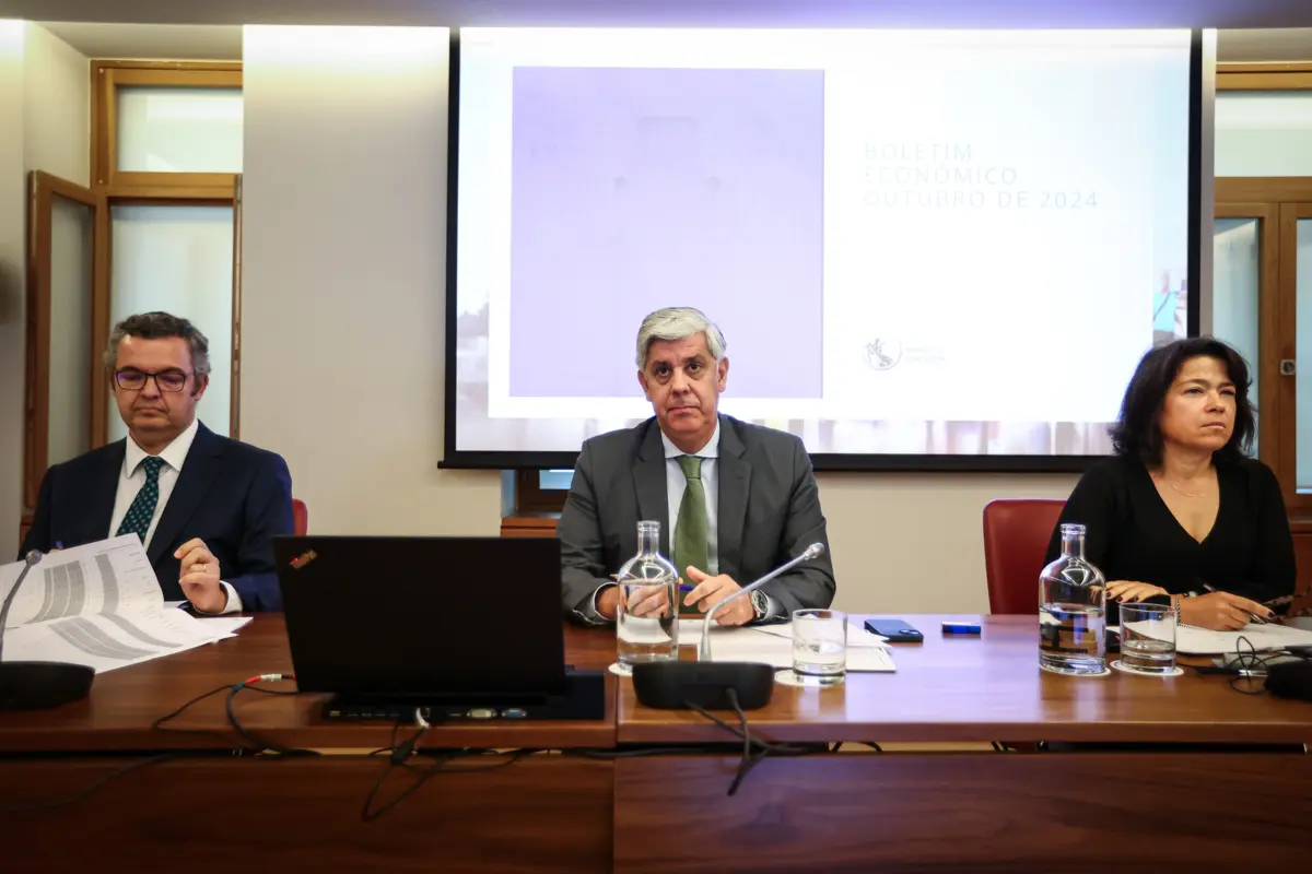 Mário Centeno apresentou hoje o Boletim Económico de outubro