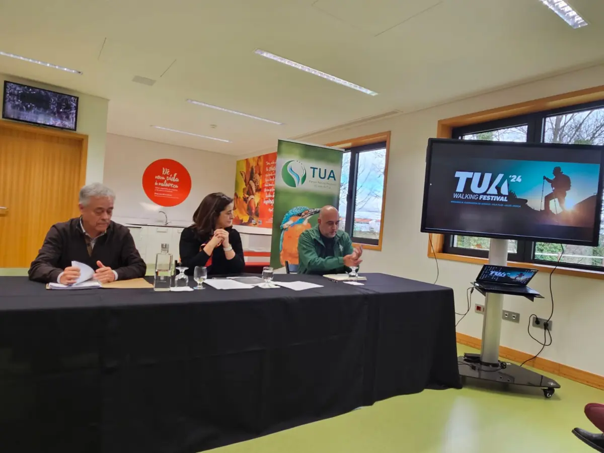 A segunda edição do Tua Walking Festival foi apresentada na Ecoteca, em Mirandela