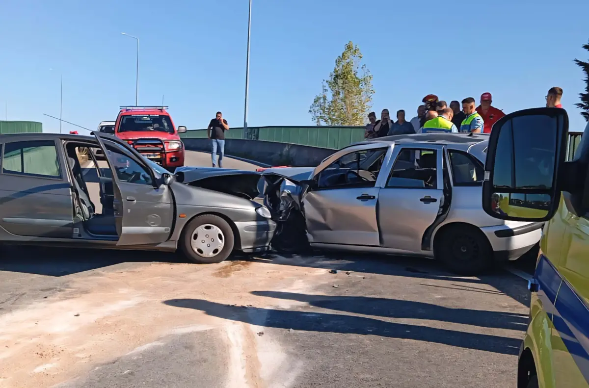 A PSP de Ovar esteve no local e tomou conta da ocorrência