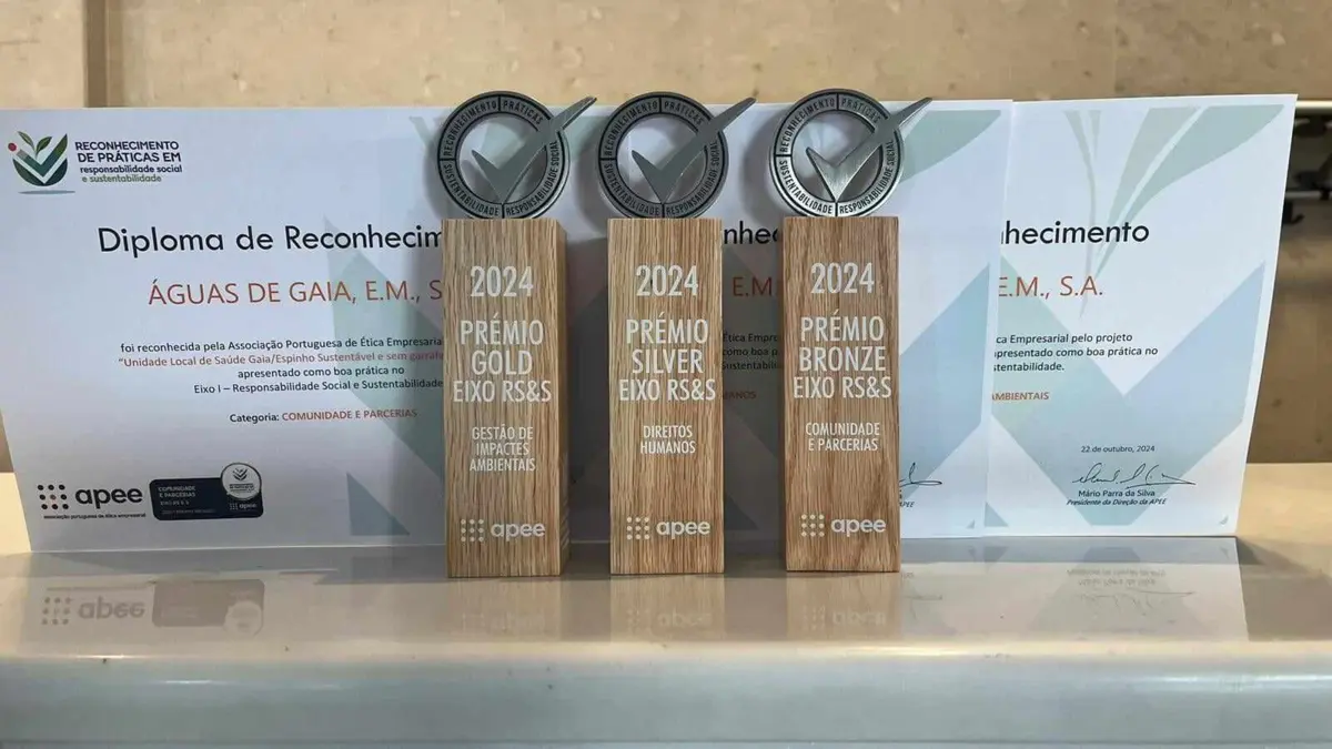 Três prémios de reconhecimento pela sustentatibilidade e direitos humanos