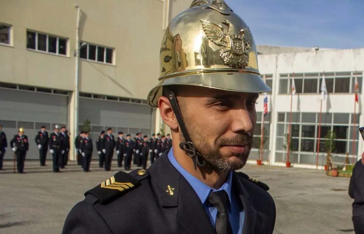 Luís Silvano é atualmente bombeiro profissional, em Aveiro