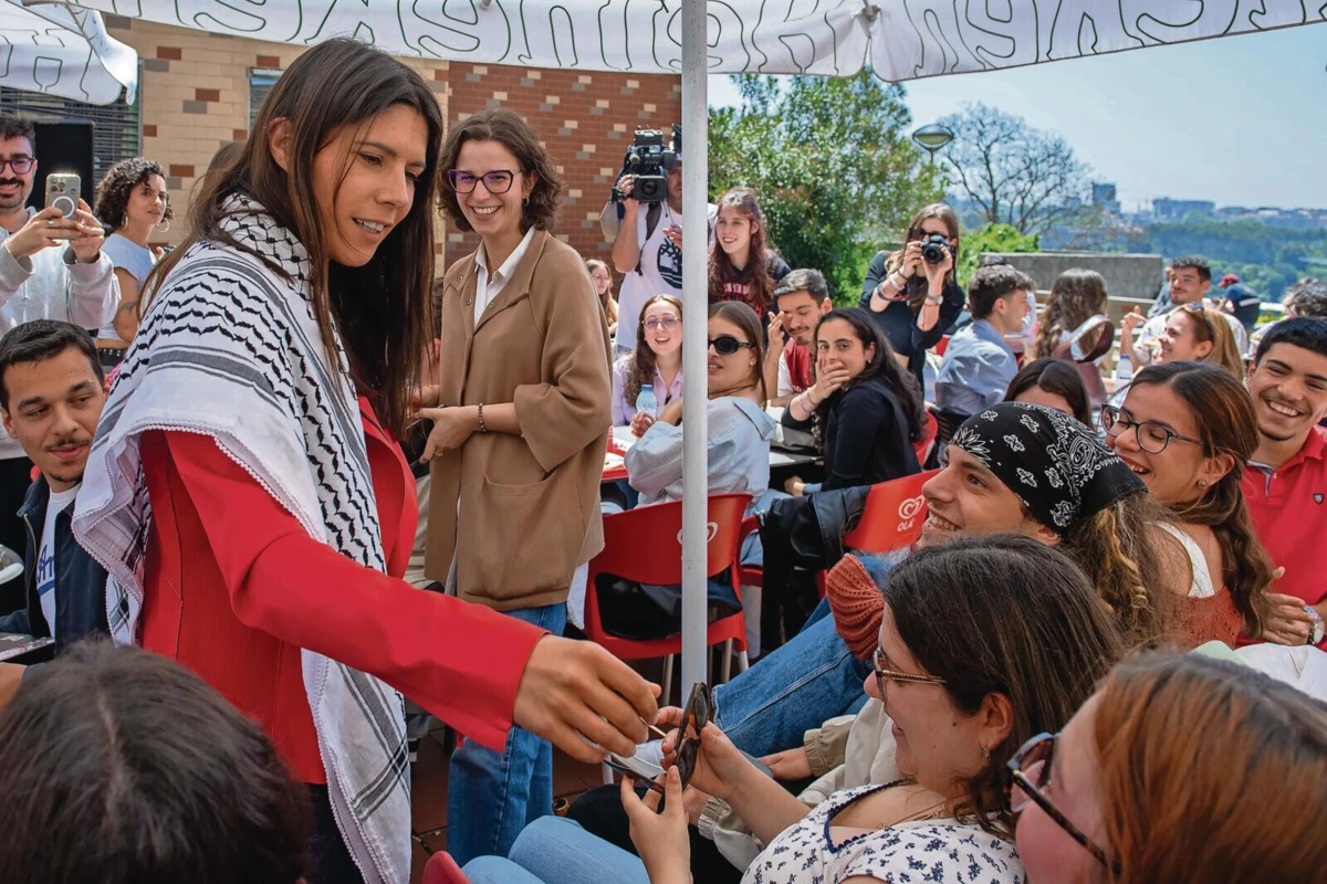 Mariana Mortágua, coordenadora do Bloco de Esquerda