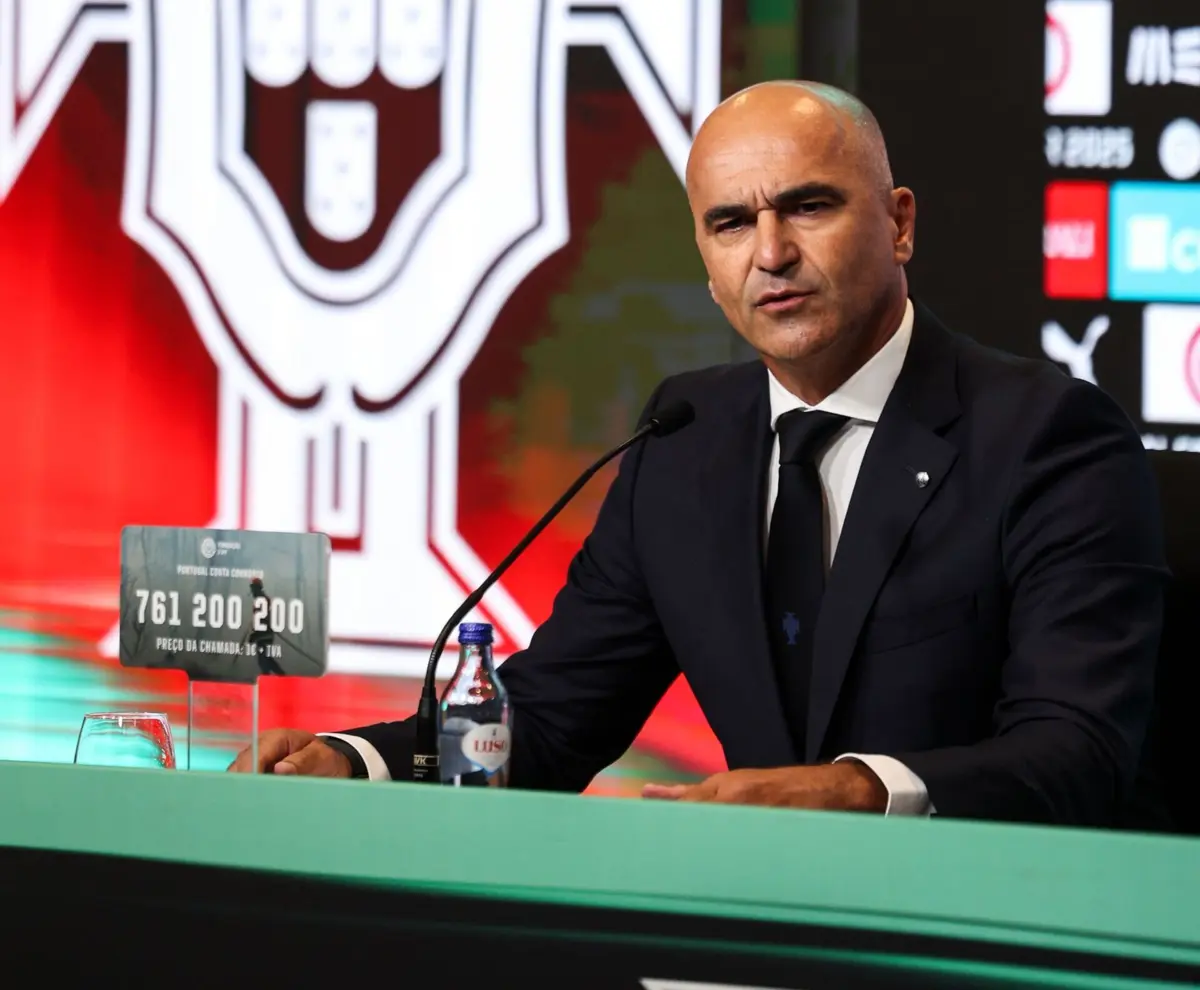 Roberto Martínez anunciou os convocados