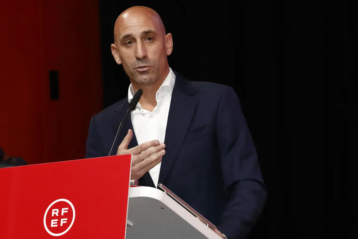 Luis Rubiales, presidente da Federação Espanhola