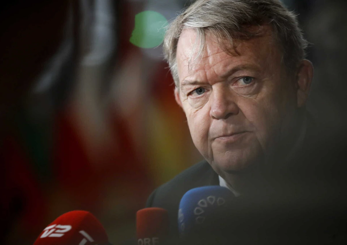 O ministro dos Negócios Estrangeiros dinamarquês, Lars Lokke Rasmussen