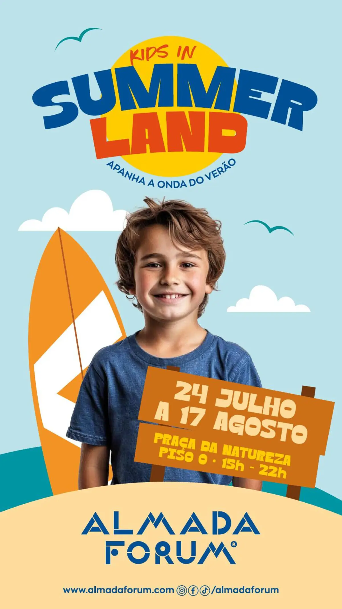 Imagem de contexto do artigo “Aloha, férias!” O verão mais fixe está no Almada Forum