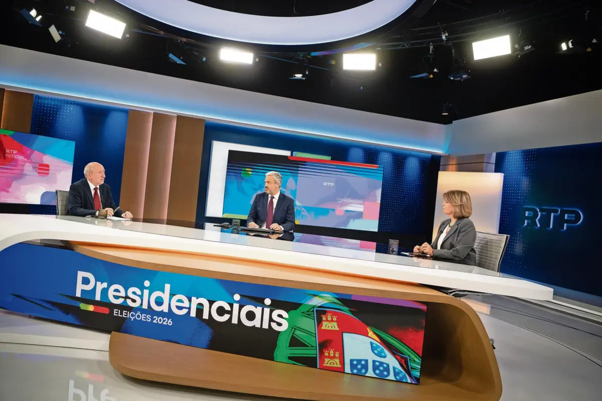 António Filipe e Catarina Martins, num debate moderado pelo jornalista Carlos Daniel