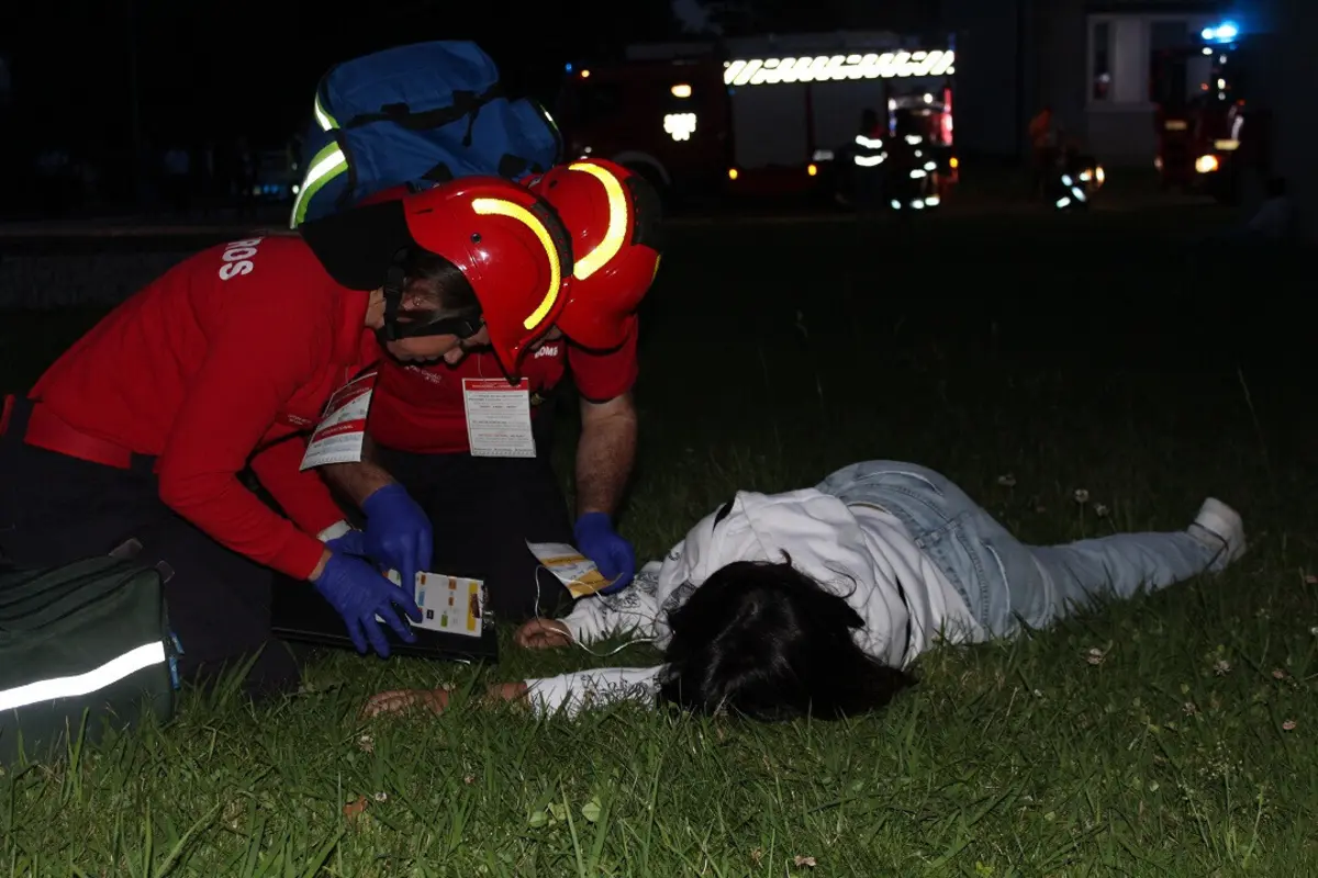 Hospital de Braga testou operacionalidade com simulacro de incêndio e explosão