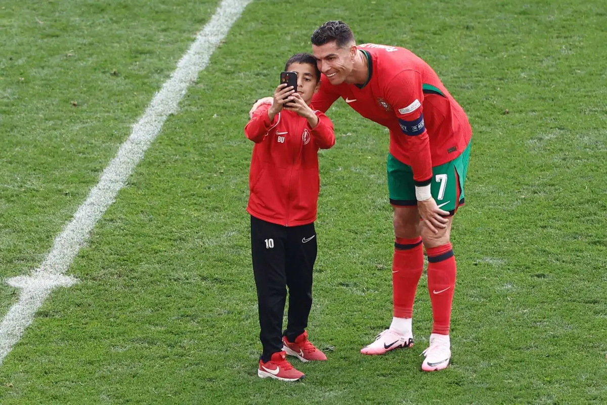 Benat e Ronaldo num momento inesquecível