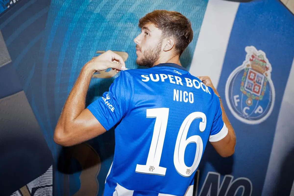 Nico González foi a grande novidade na apresentação dos dragões