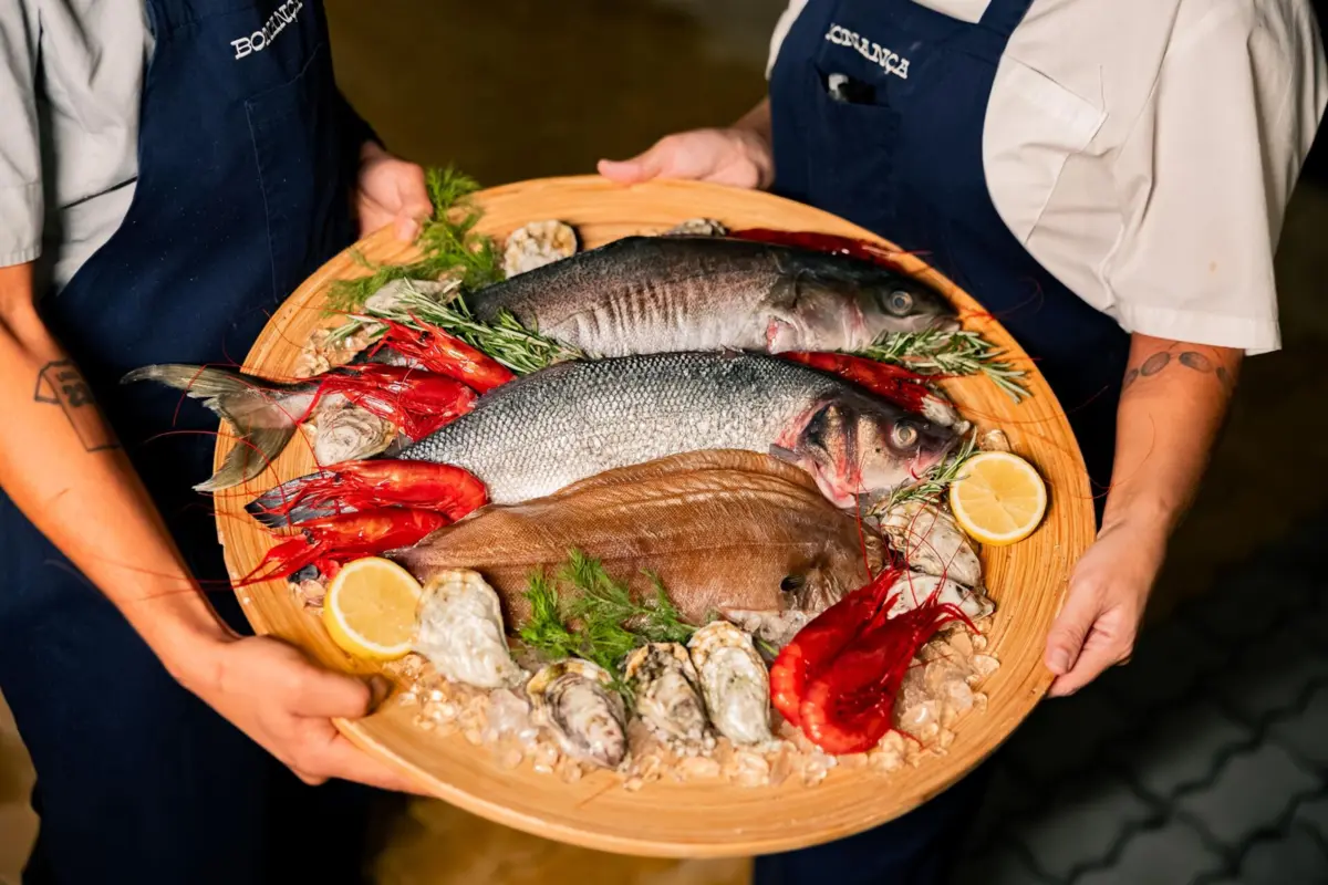 O peixe do dia vai ser uma das apostas da carta do Bonança.