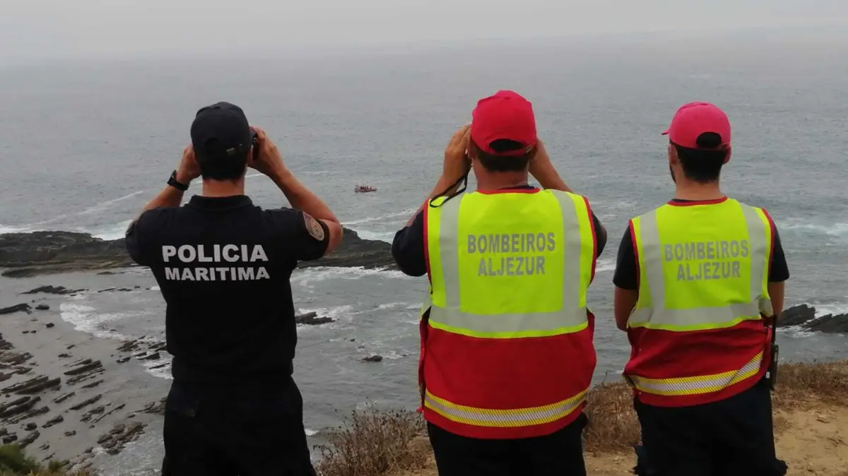 Imagem de contexto do artigo Desaparecido no mar em Aljezur enquanto praticava pesca submarina com amigos