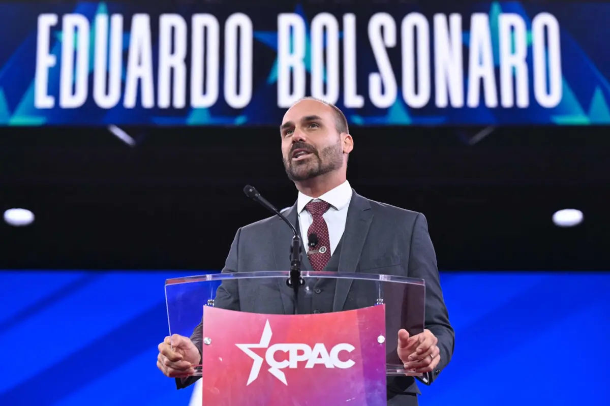 Eduardo Bolsonaro, filho de Jair Bolsonaro
