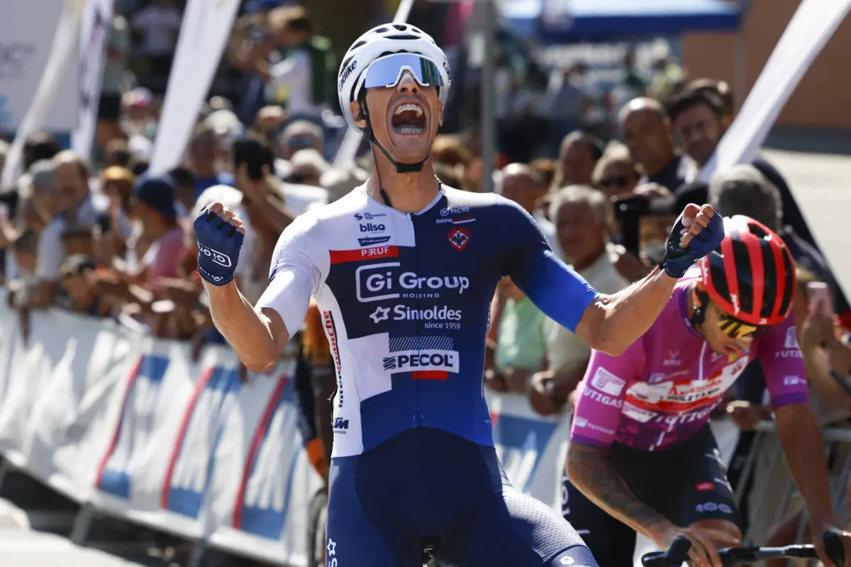 Luís Gomes levou a melhor no sprint