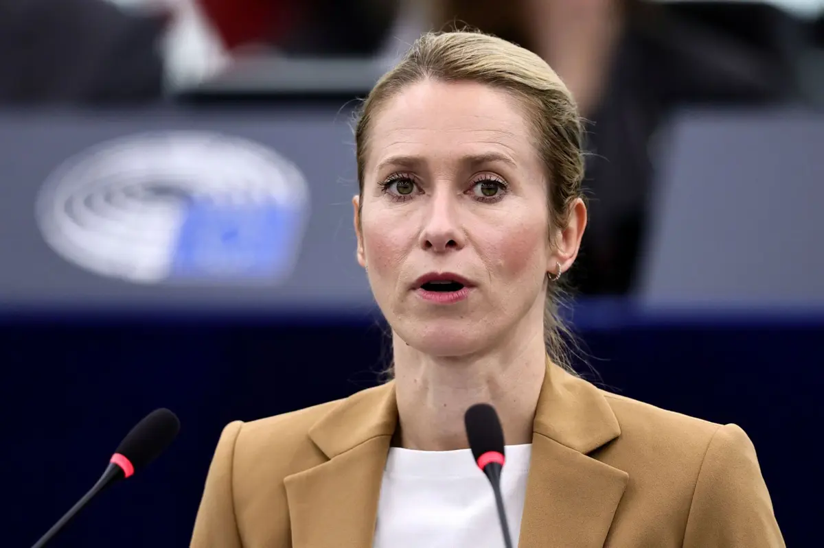 Kaja Kallas, alta representante para a Política Externa da UE
