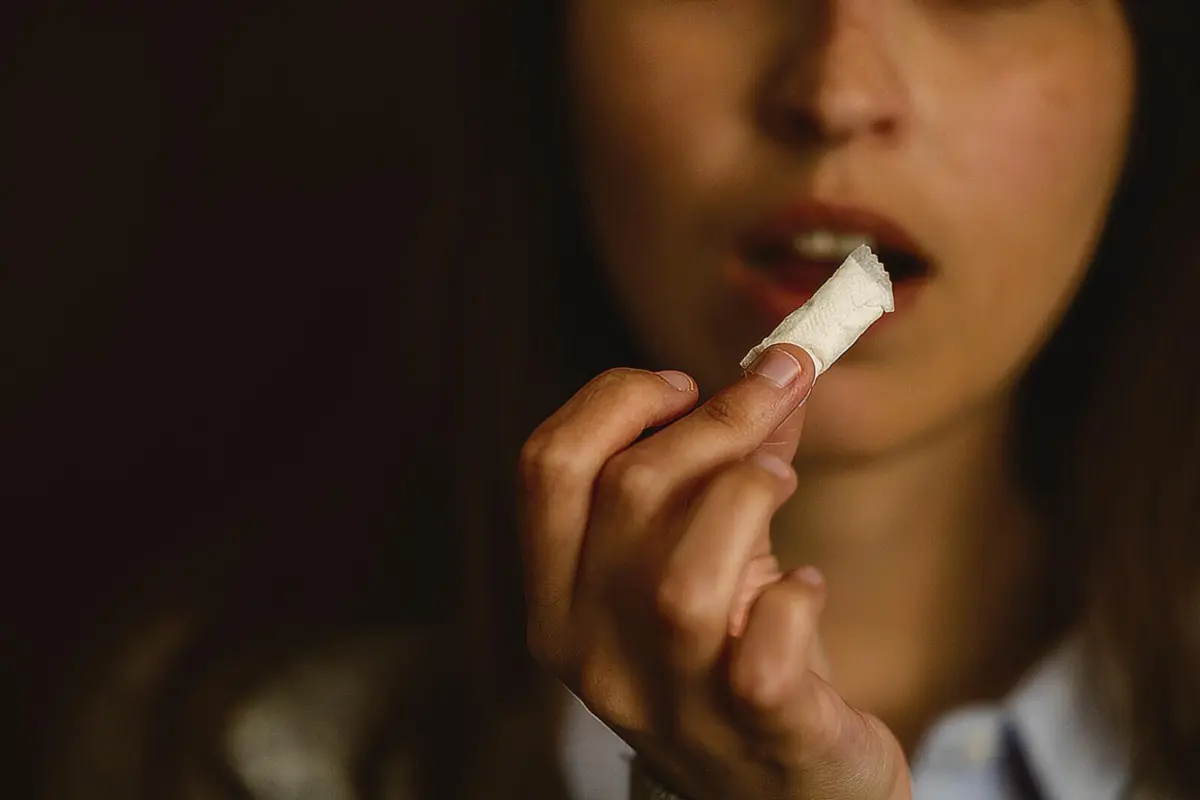 Bolsas de nicotina são pequenas saquetas