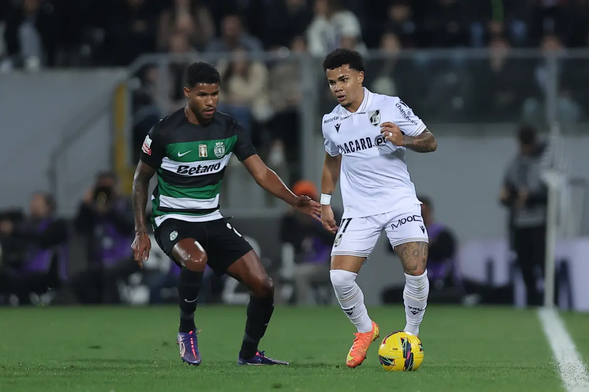 Kaio César tem estado em destaque na boa época do V. Guimarães