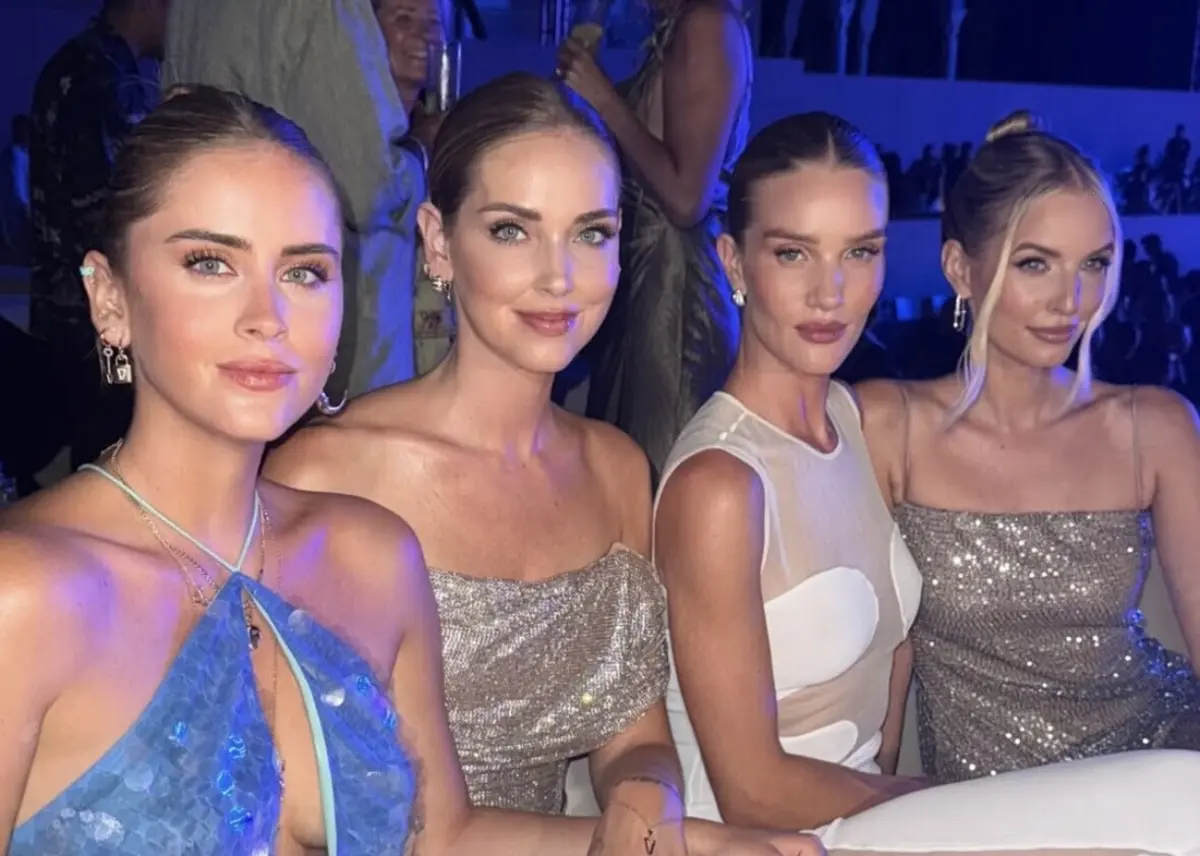 Valentina e Chiara Ferragni marcaram presença na festa de aniversário de JLo