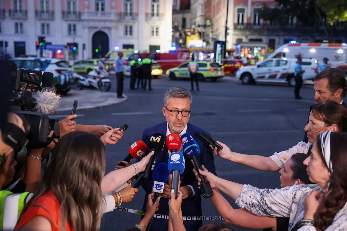 O presidente da Câmara Municipal de Lisboa, Carlos Moedas