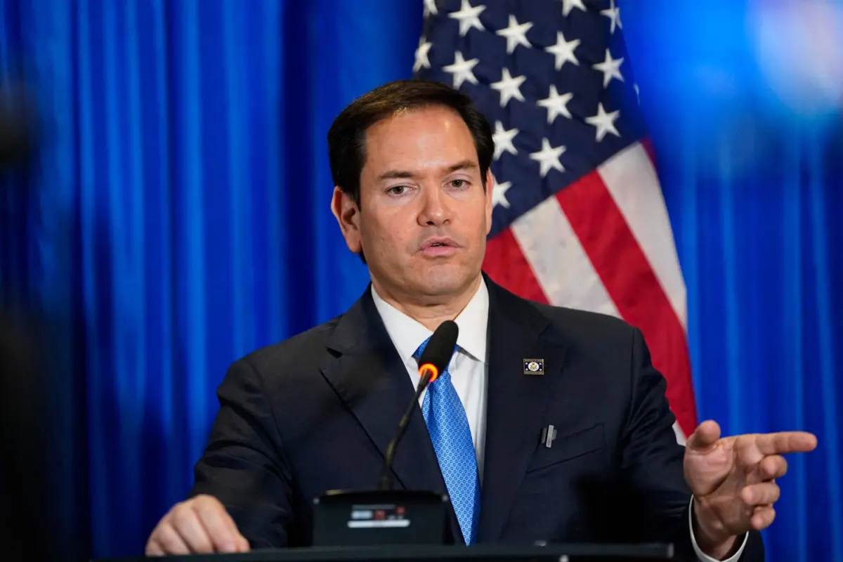 O chefe da diplomacia dos Estados Unidos, Marco Rubio