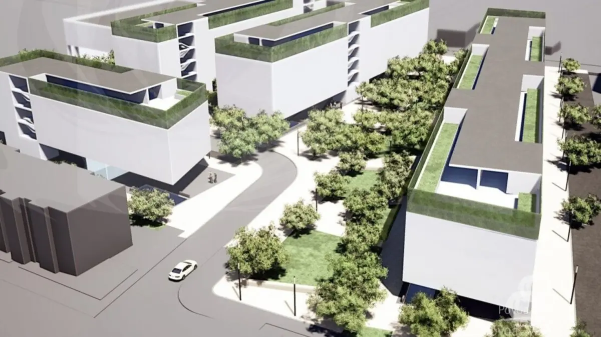 Maqueta do plano da Câmara da Póvoa de Varzim