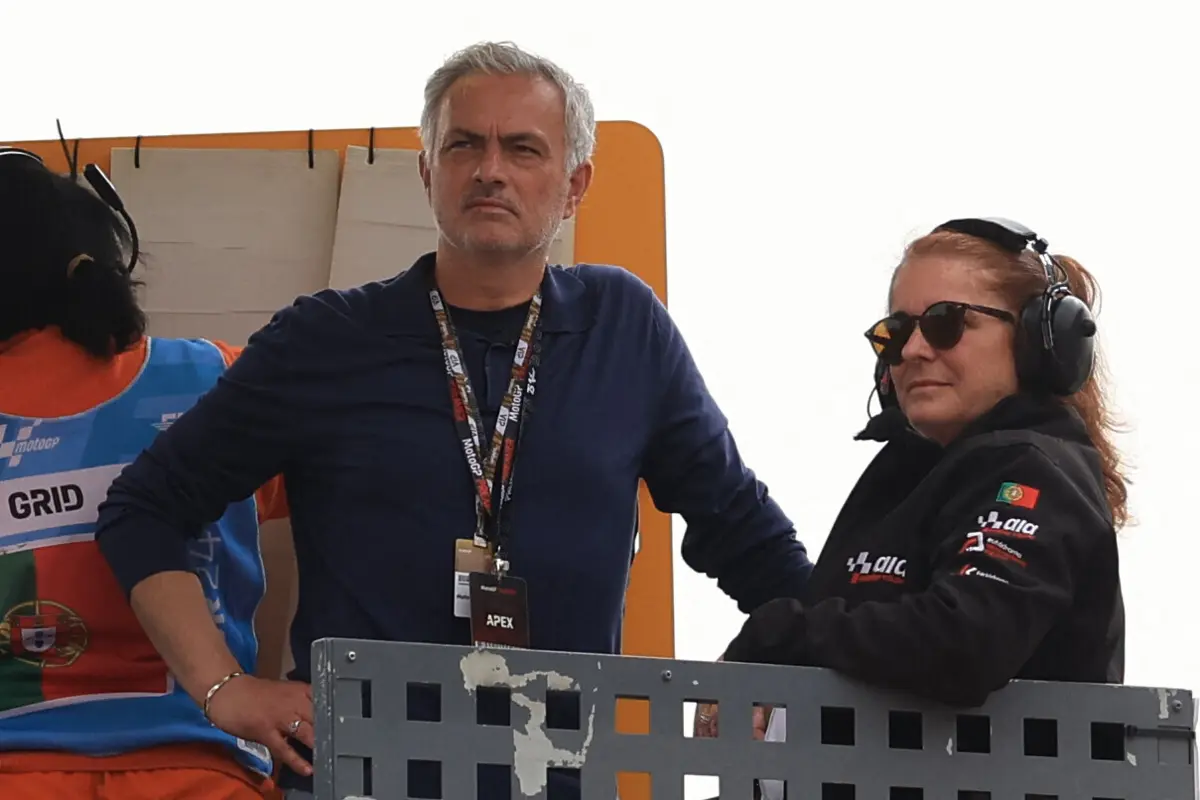 José Mourinho esteve no Audódromo do Algarve