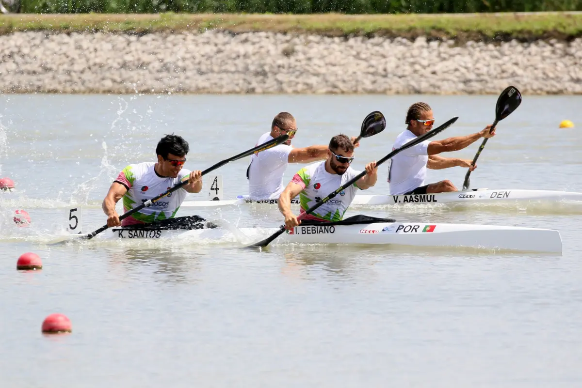 Portugueses bateram a dupla polaca Stepun e Korsak e os húngaros Kurucz e Opavszky