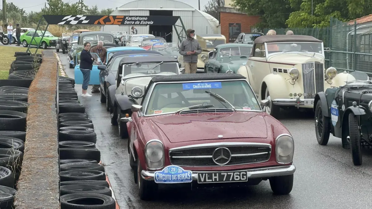 Imagem de contexto do artigo Circuito das Beiras: 400 quilómetros em carros do tempo dos nossos avós