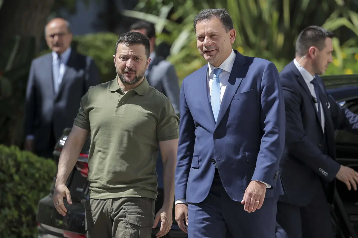 Imagem de contexto do artigo Zelensky agradece apoio e Montenegro promete "ajuda multifacetada" à Ucrânia