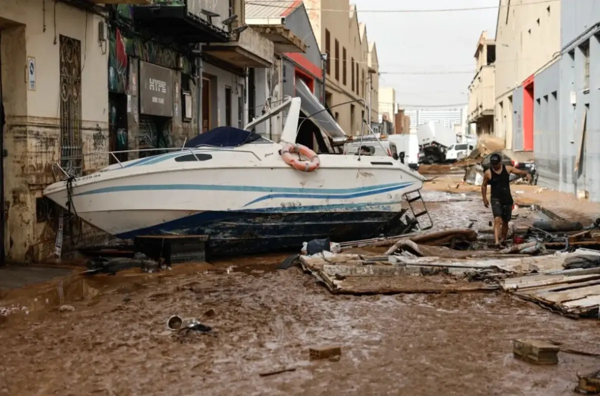 Na semana pasada, uma catástrofe abateu-se sobre a região de Valência