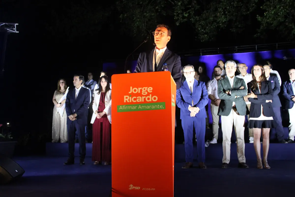 Jorge Ricardo iniciou o atual mandato como vice-presidente de José Luís Gaspar e assumiu a presidência da câmara no início deste ano