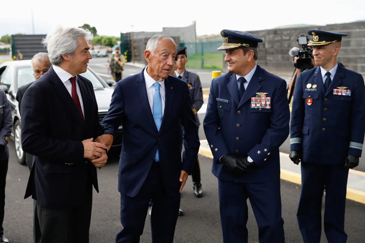 Marcelo inicia visita aos Açores na ilha Terceira