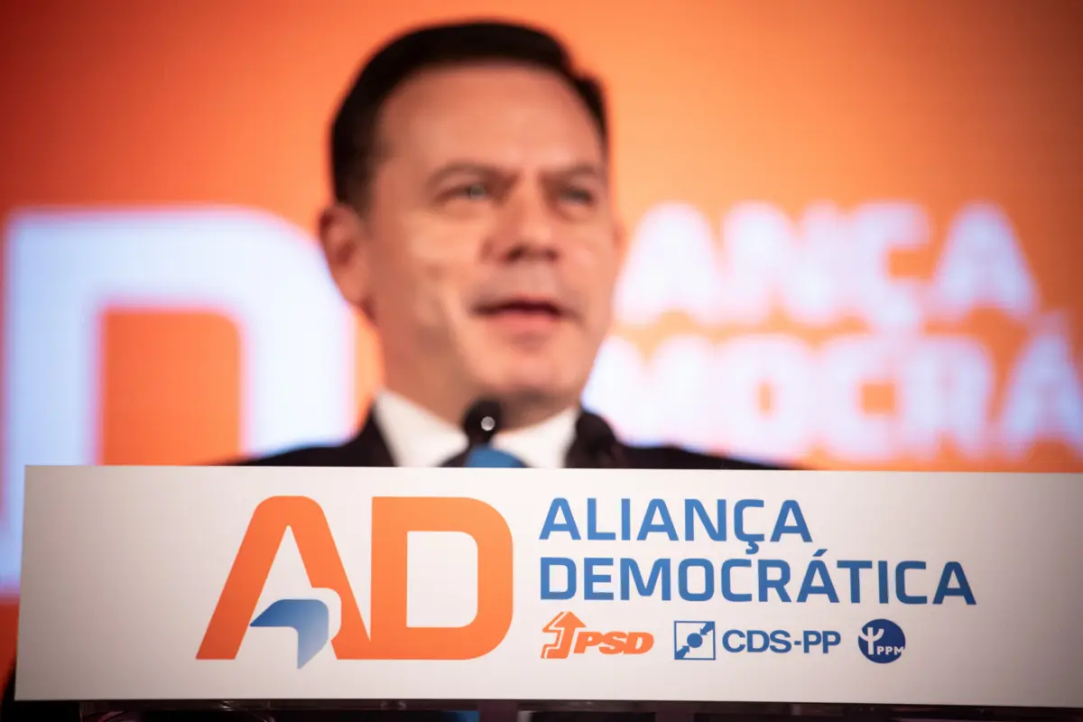 O líder do PSD, Luís Montenegro