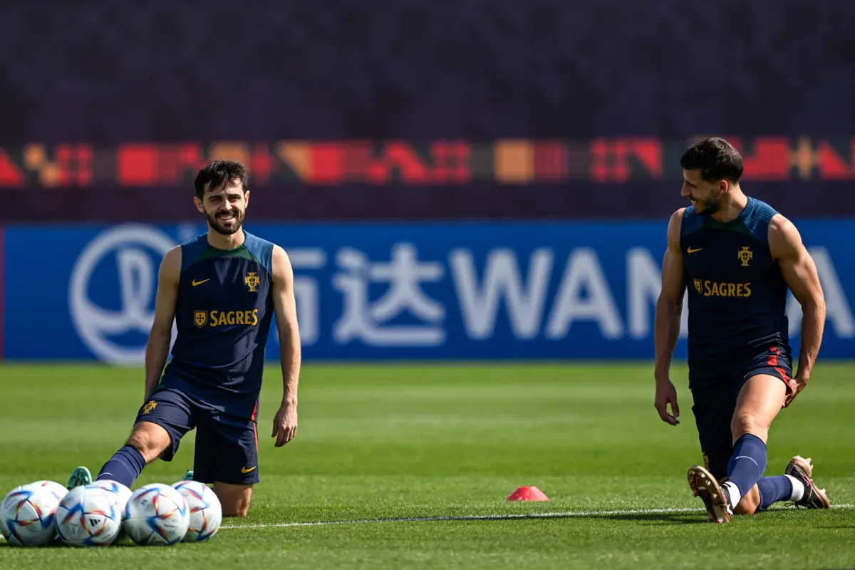 Bernardo Silva e Rúben Dias