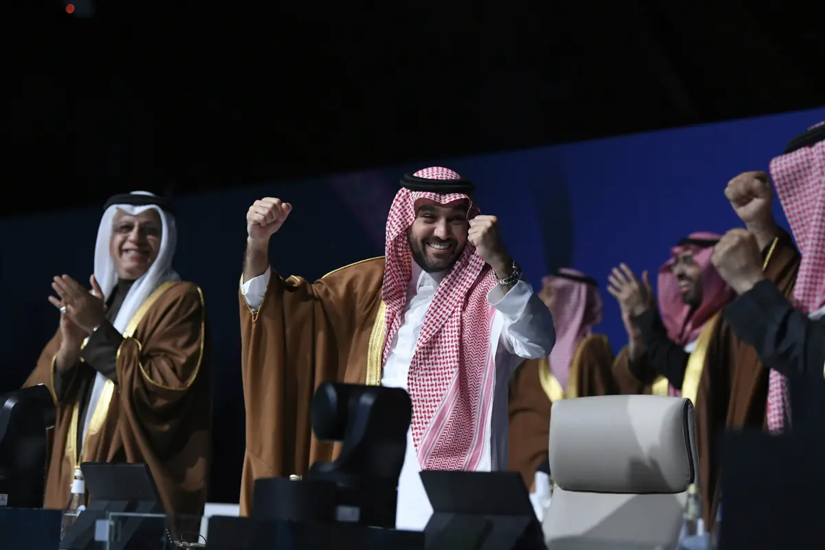 Mundial 2034 vai realizar-se na Arábia Saudita