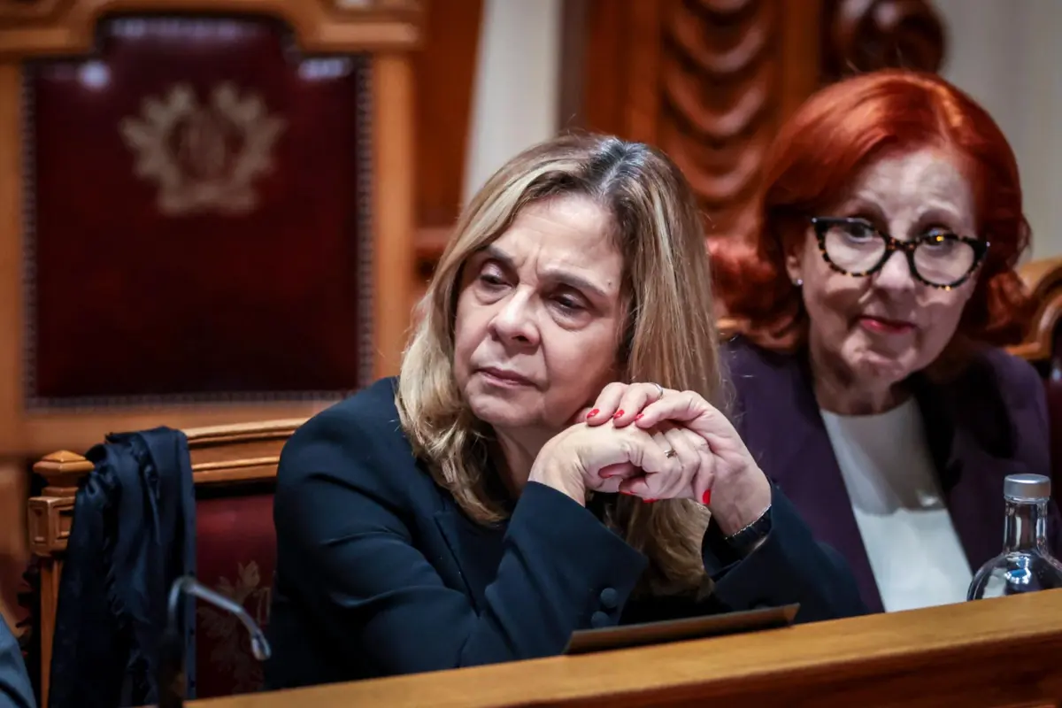 A ministra da Saúde, Ana Paula Martins