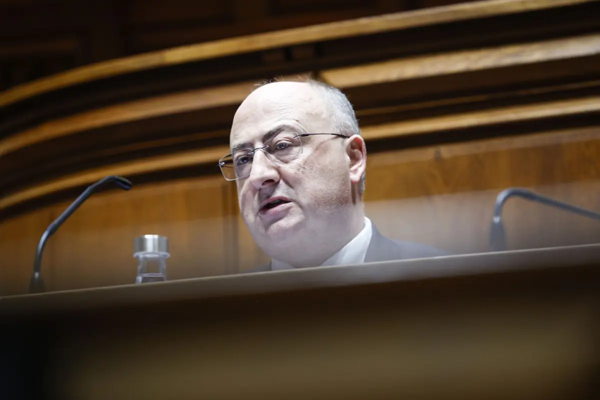 Ministro da Agricultura e Pescas, José Manuel Fernandes