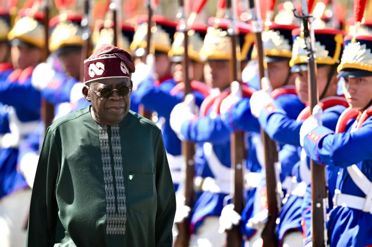 Bola Tinubu, presidente nigeriano