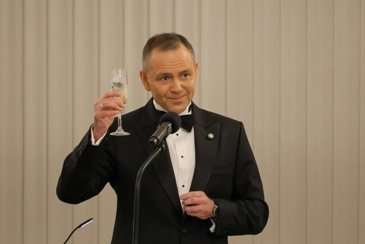 O presidente polaco Karol Nawrocki