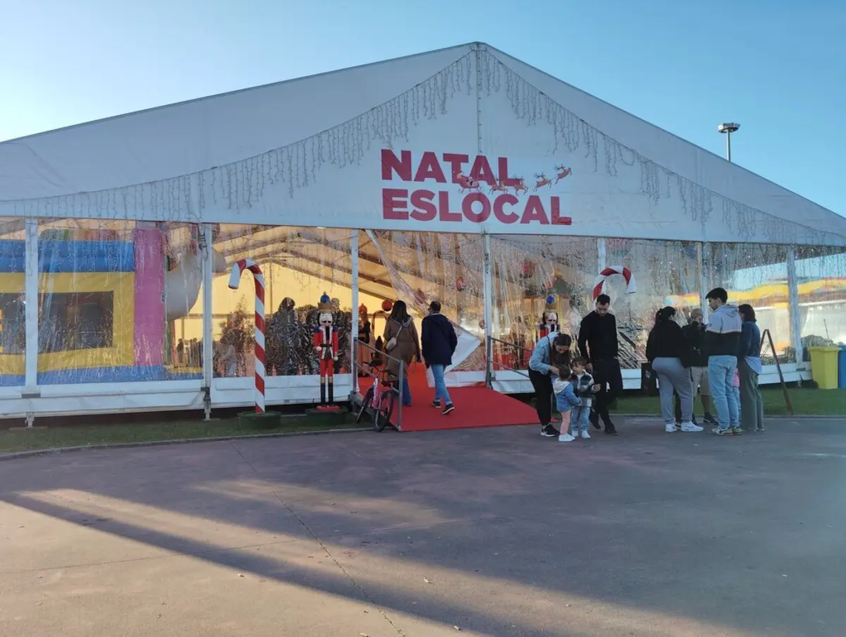 O espaço do mercado será transformado num cenário encantado