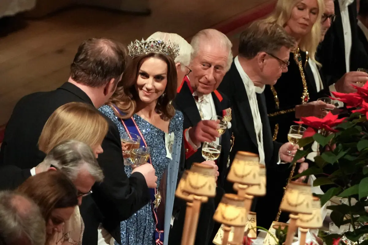 Kate Middleton estreou a tiara Indian Circlet, num gesto de cortesia à Alemanha