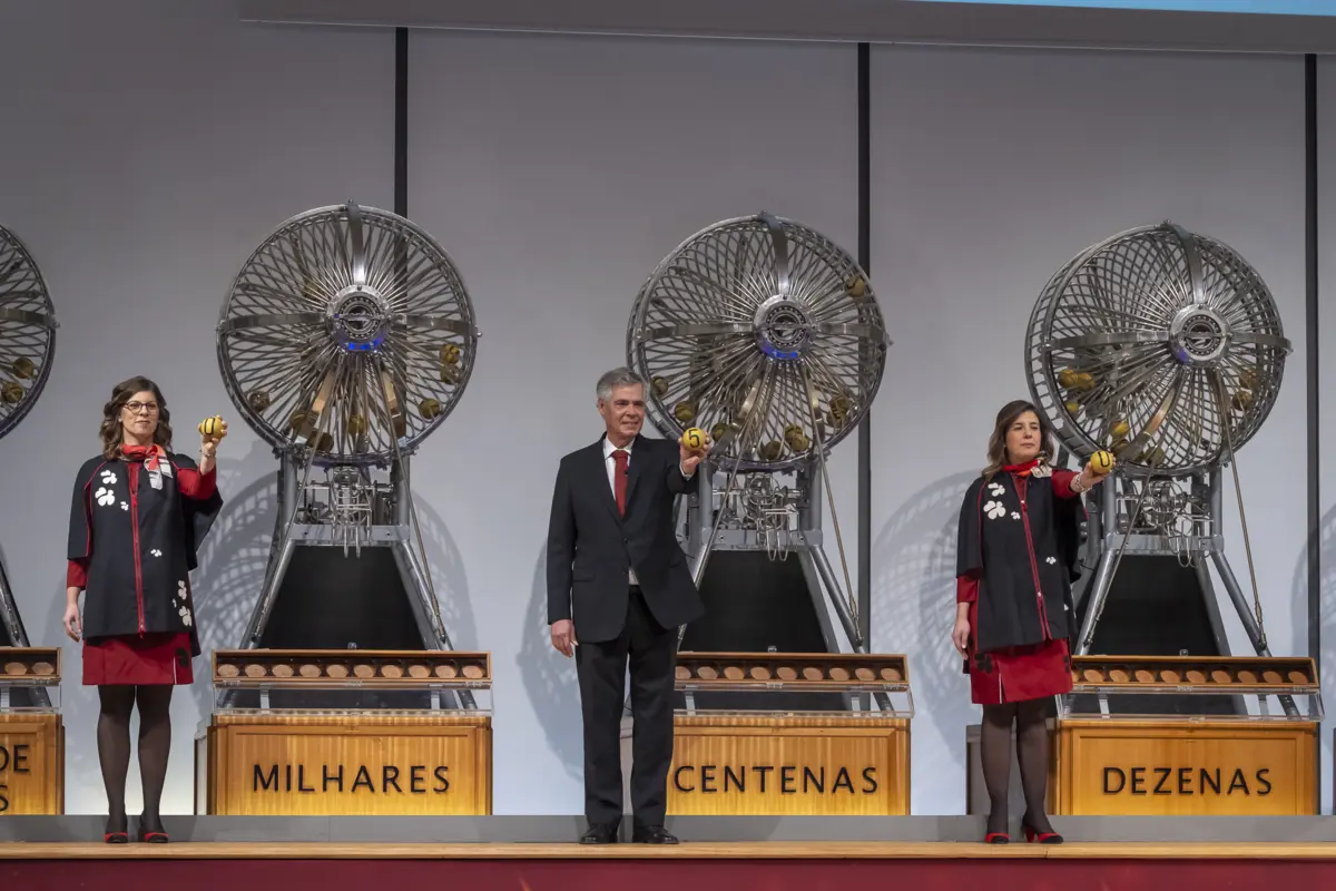 Extração decorreu na emblemática Sala de Extrações da Santa Casa da Misericórdia de Lisboa