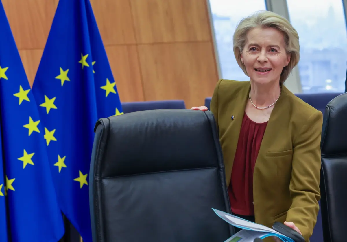 "O lar tornou-se uma fonte de ansiedade", diz Ursula von der Leyen